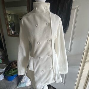 Y2K Chic Double-Breasted Women's Pea Coat